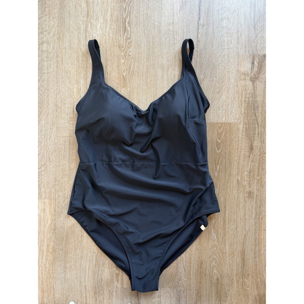 Summersalt Women's Black One Piece Swimsuit Black Size 16 Swim Summer